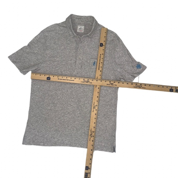 johnnie-O Heather Gray Polo Shirt - Picture 5 of 12
